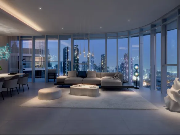Joud Tower — интерьер гостиной