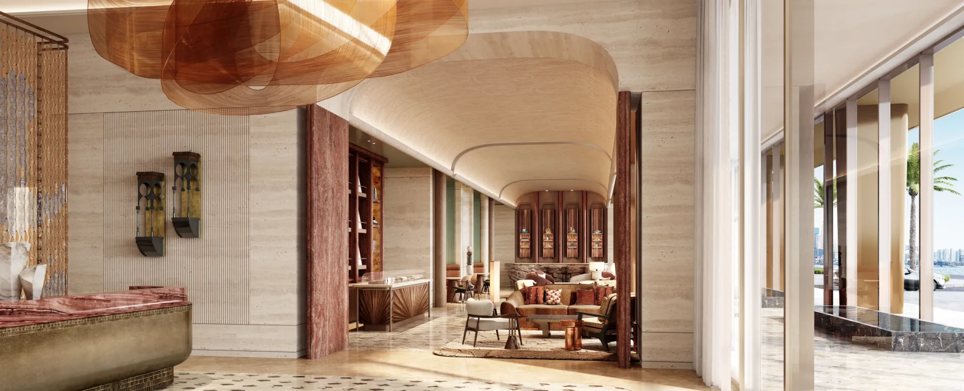 Jumeirah Residences at Al Maryah Island — лобби