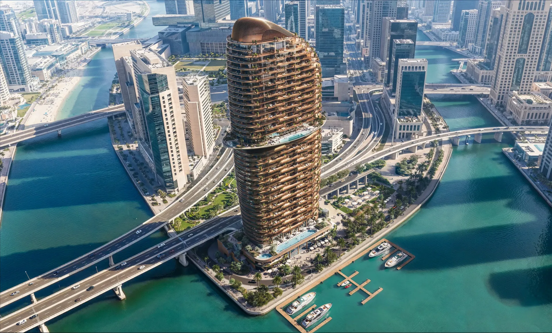 Jumeirah Residences at Al Maryah Island — вид на комплекс