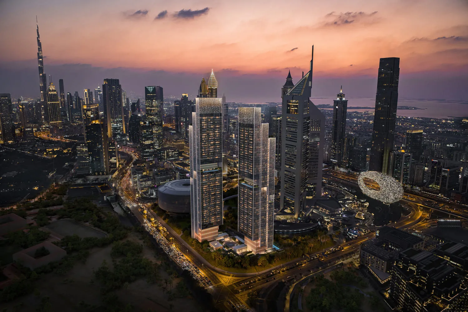 Jumeirah Residences Emirates Towers в районе DIFC (Дубайский международный финансовый центр) — фото 2