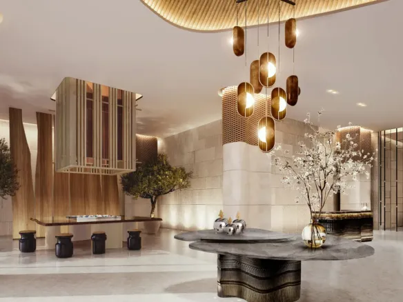 JW Marriott Residences and Resort — лобби