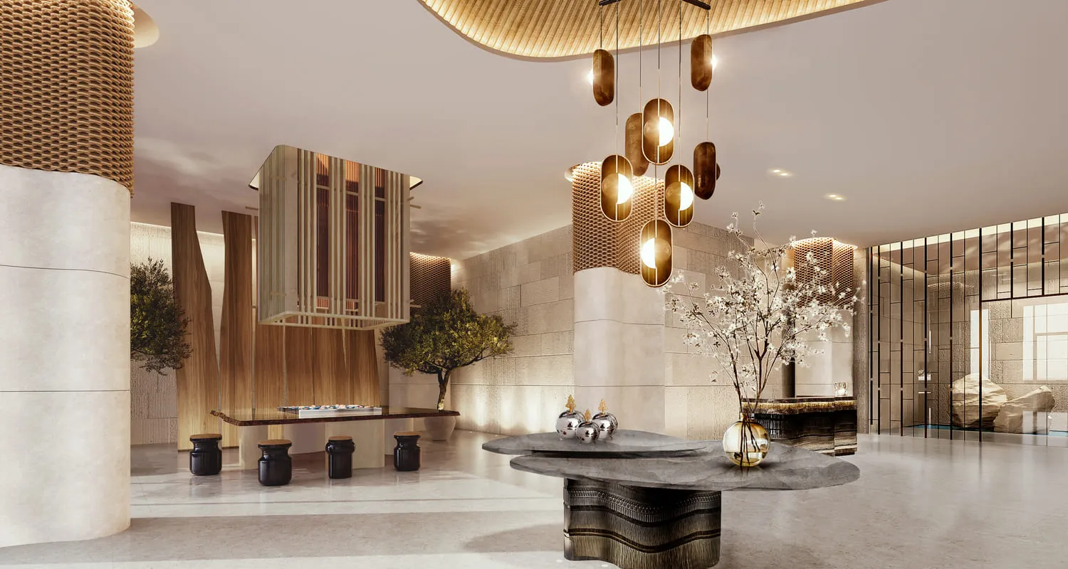 JW Marriott Residences and Resort — лобби