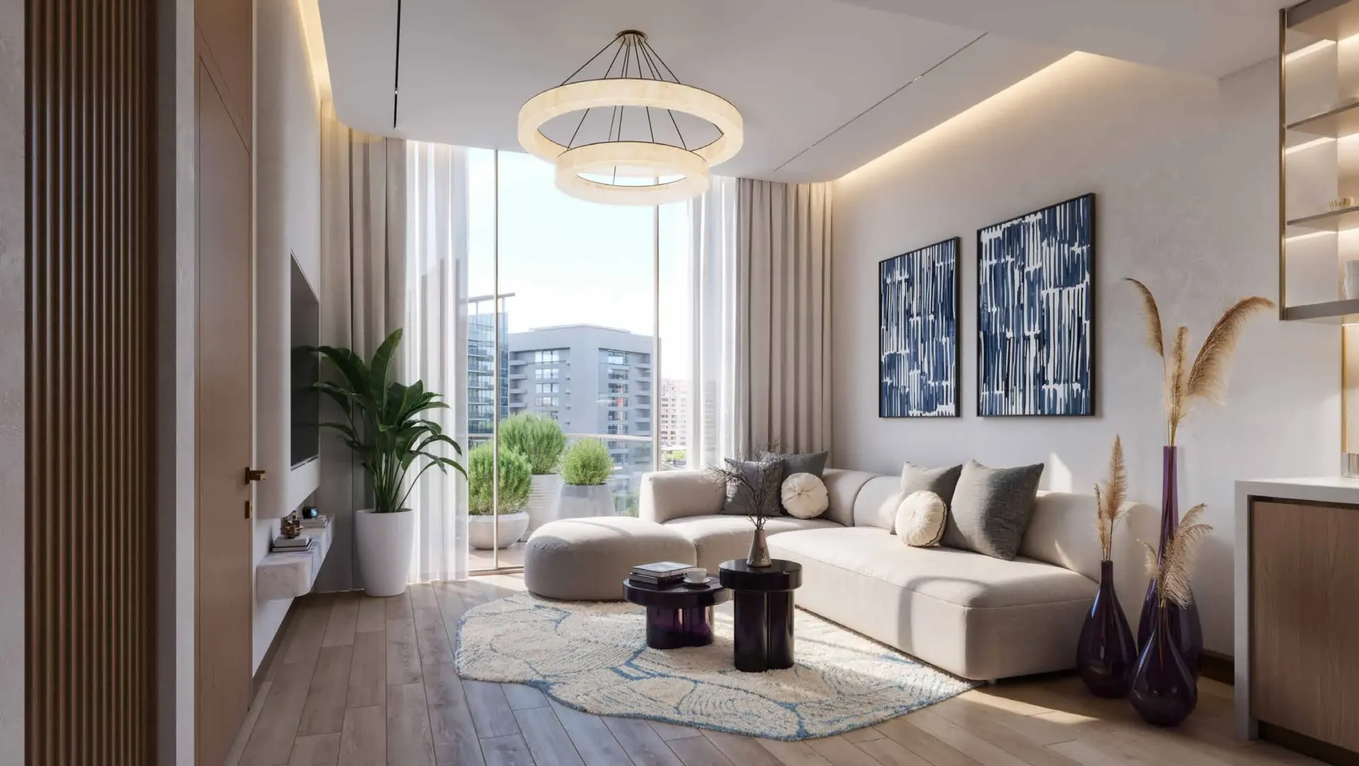 Kaia Residences — интерьер гостиной