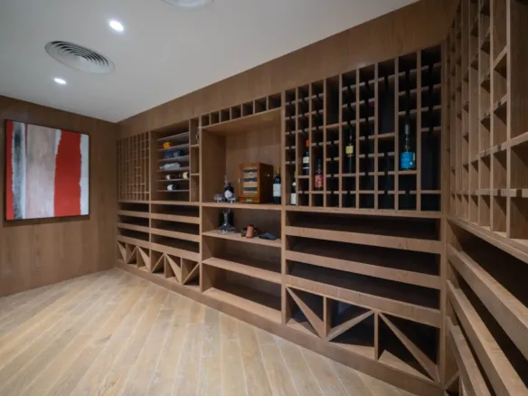 Kaia Villa by Atara Development — винная комната