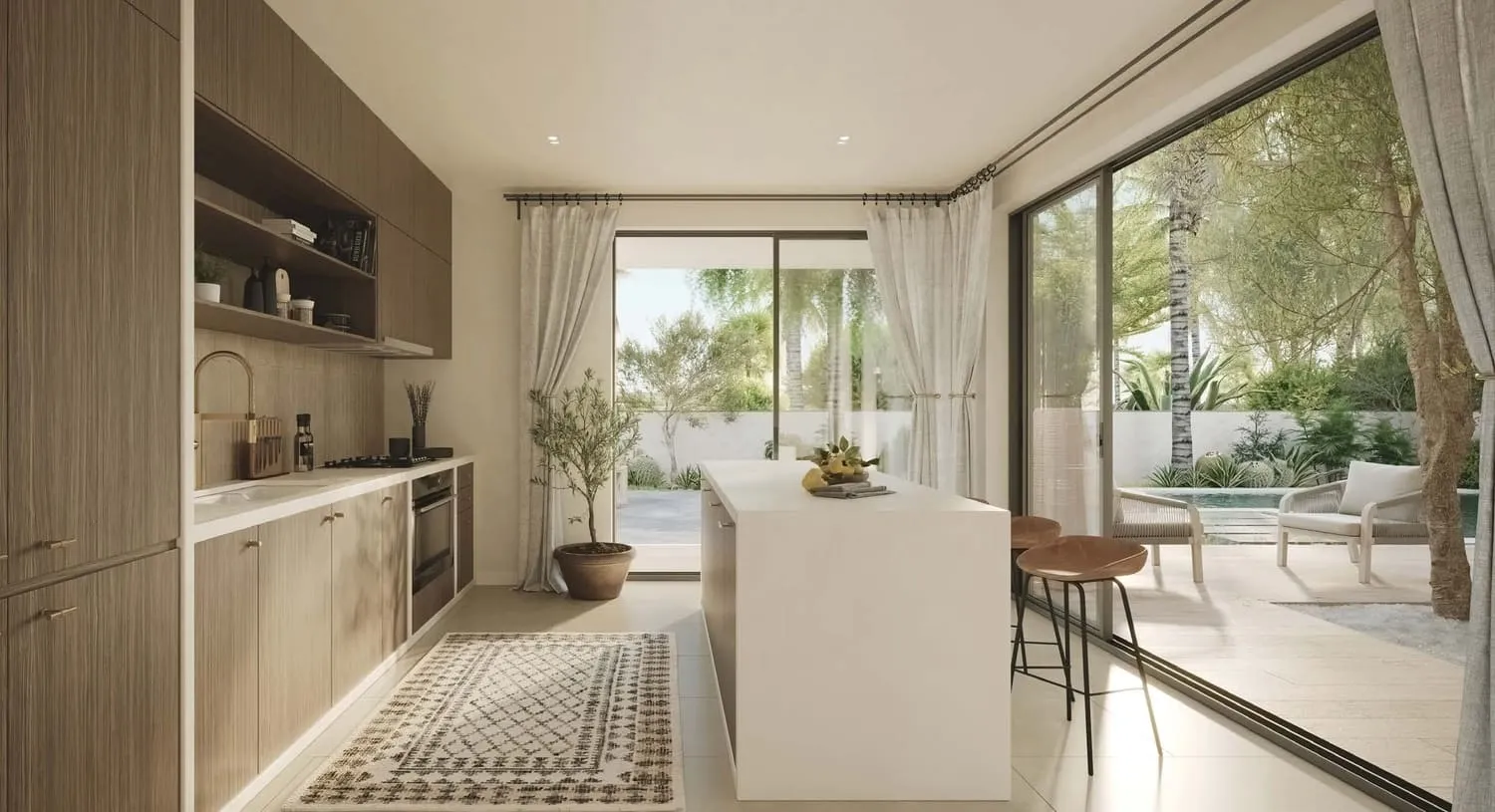 Kayan Villas 2 — кухня