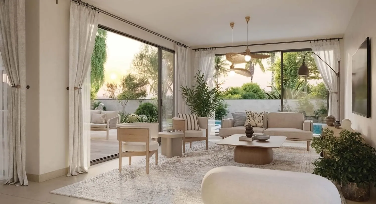 Kayan Villas 2 — интерьер гостиной