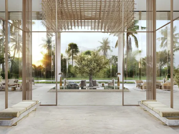 Kempinski Residences — лобби