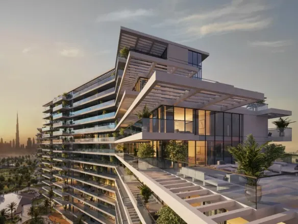 Kempinski Residences — вид на комплекс
