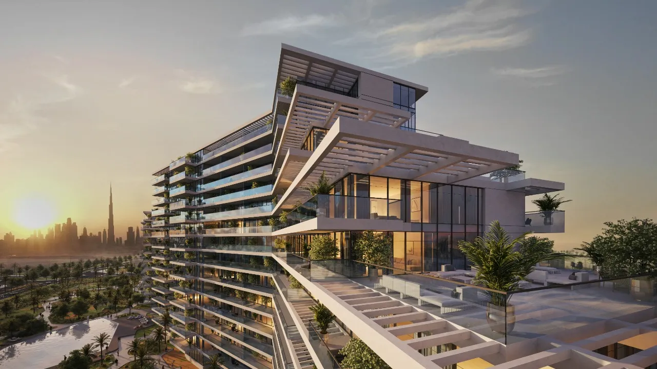 Kempinski Residences — вид на комплекс