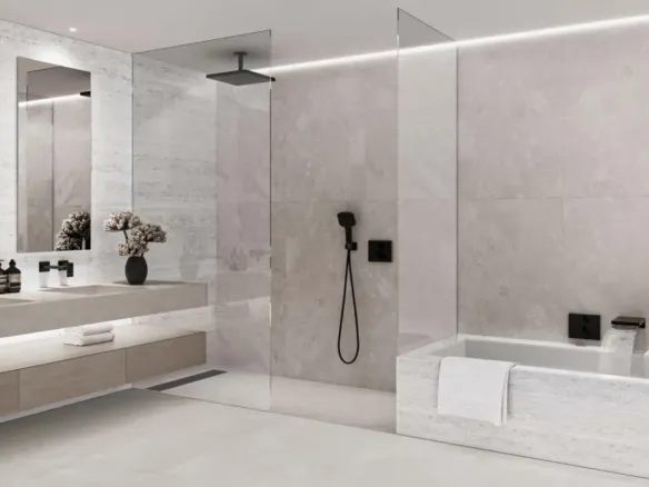 Kempinski Residences — ванная комната