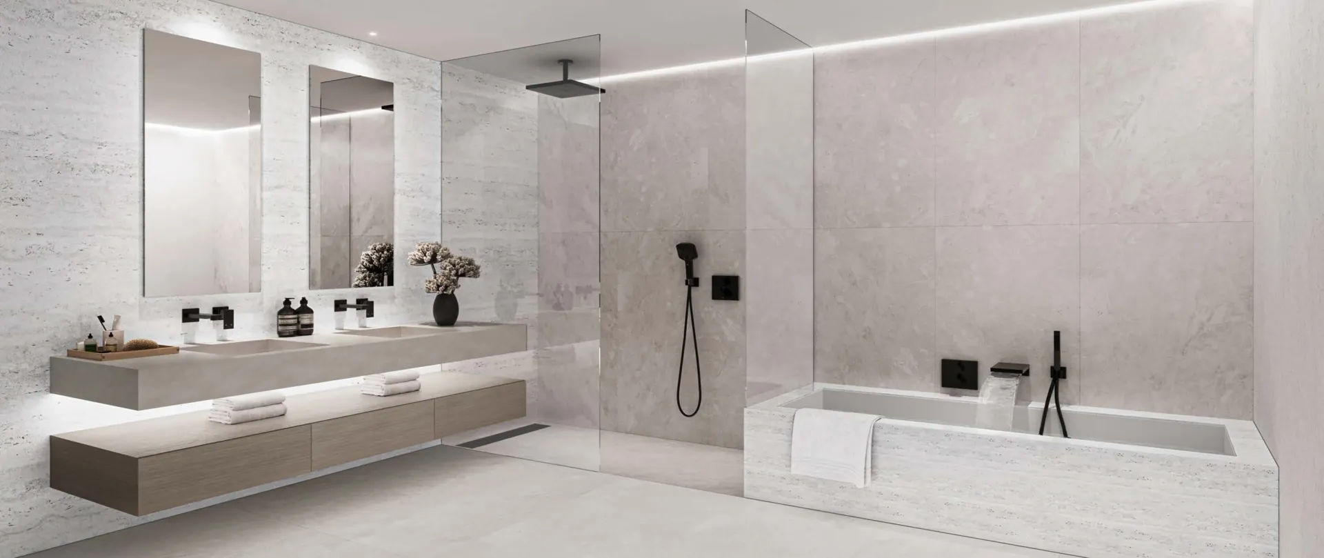 Kempinski Residences — ванная комната