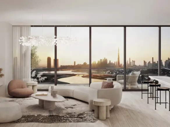 Kempinski Residences — интерьер гостиной, фото 8