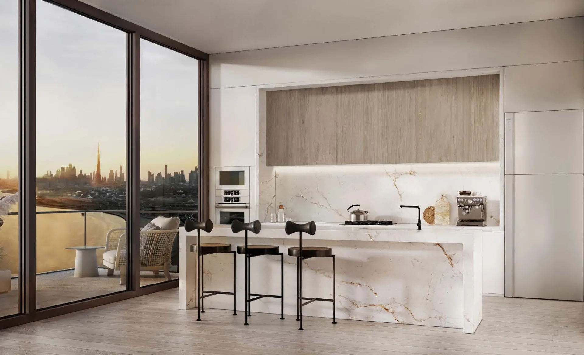 Kempinski Residences — кухня