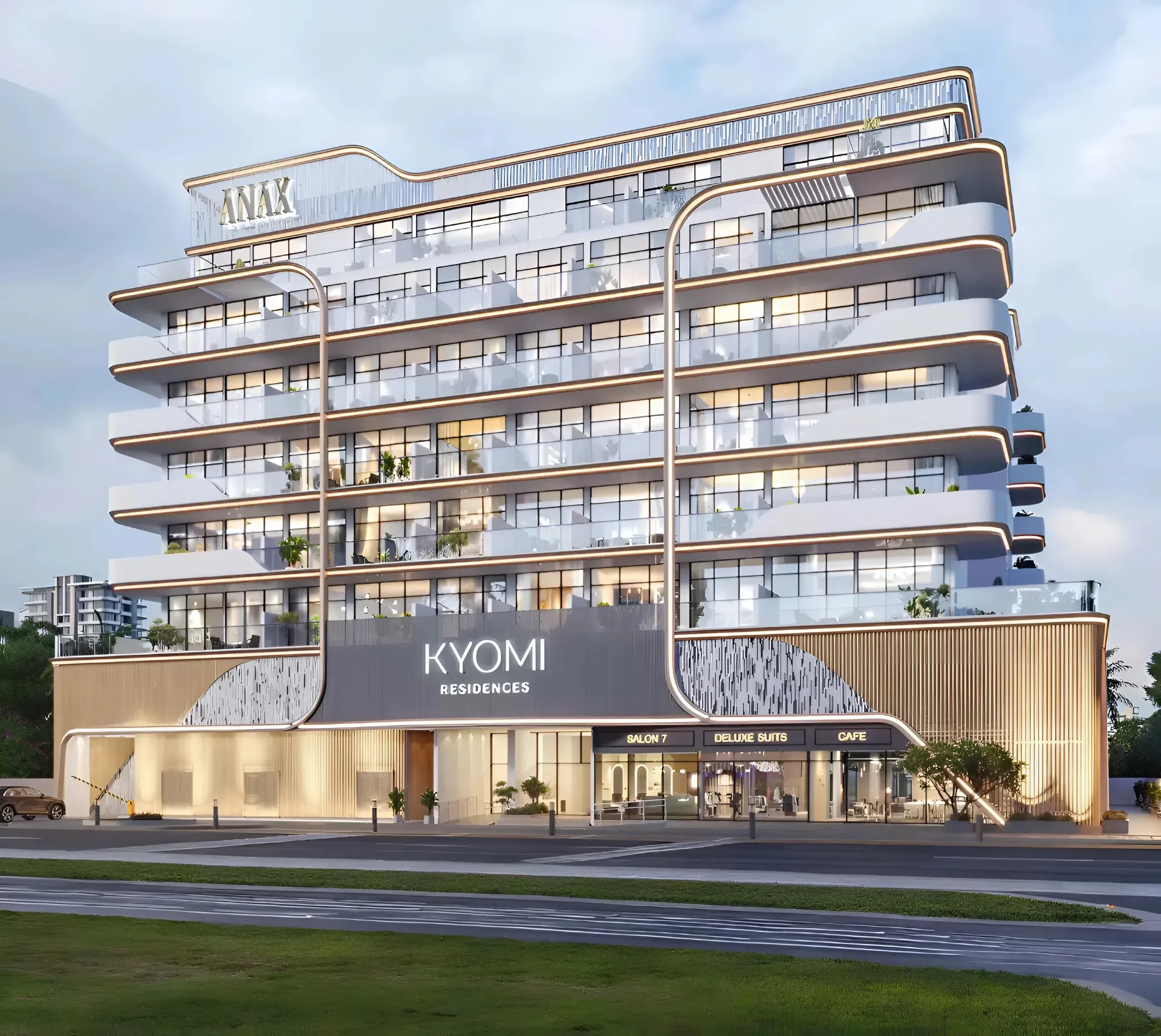 Kyomi Residences — фасад здания