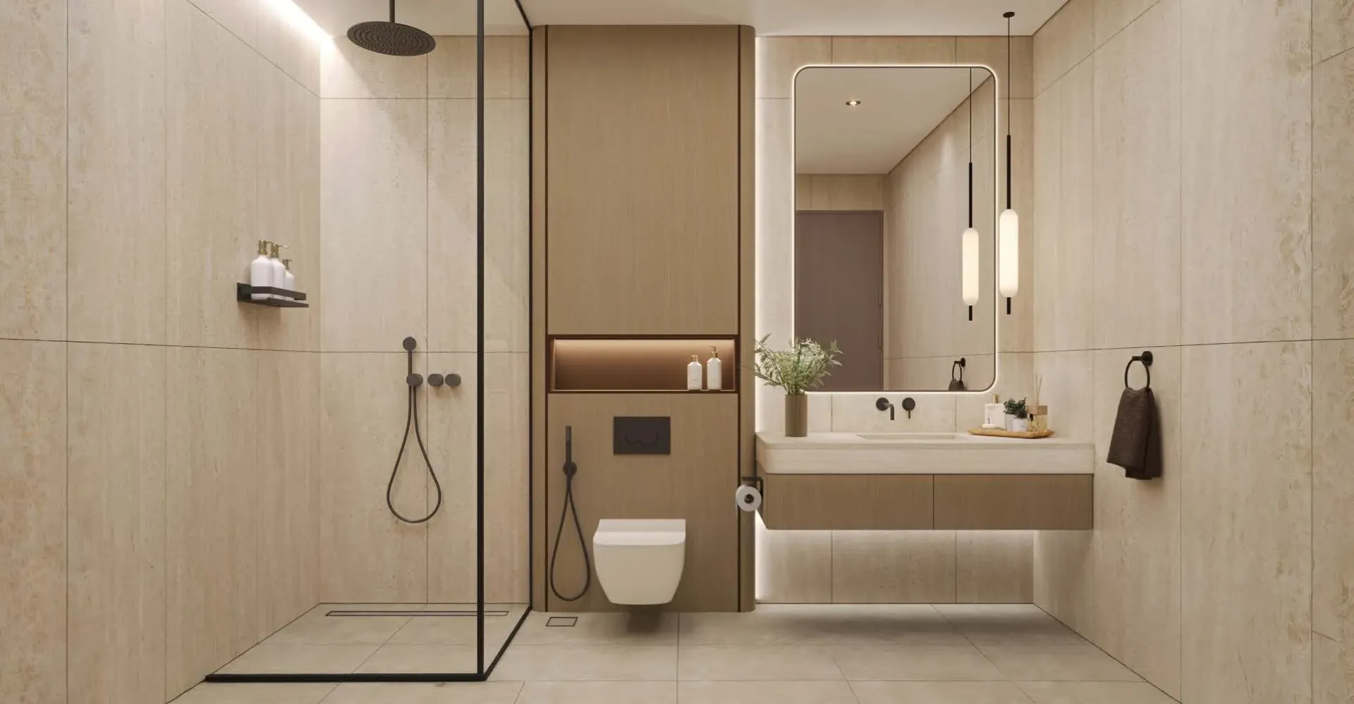 Kyomi Residences — ванная комната