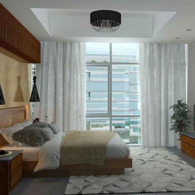 Lamar Residences — спальня