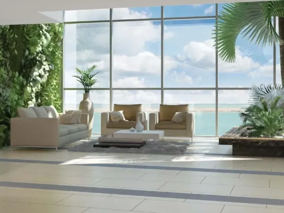 Lamar Residences — лобби