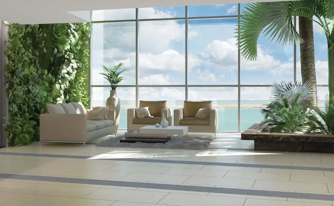 Lamar Residences — лобби