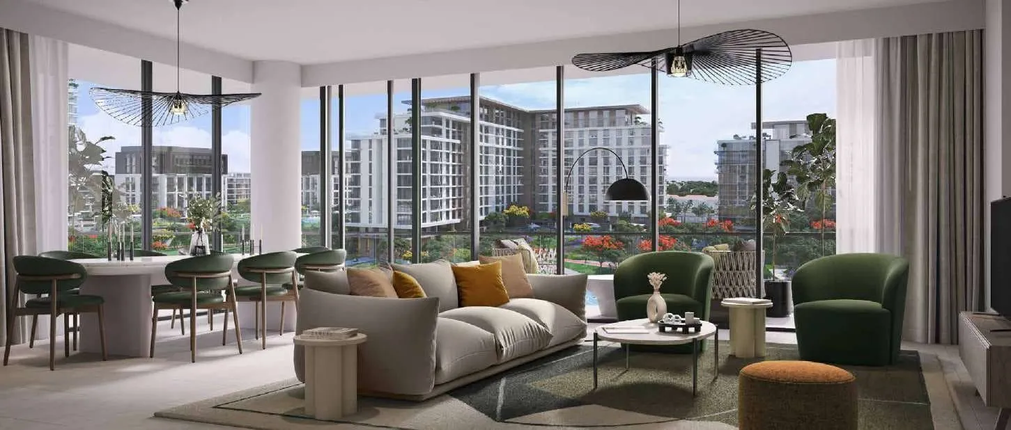 Laurel Central Park — интерьер гостиной