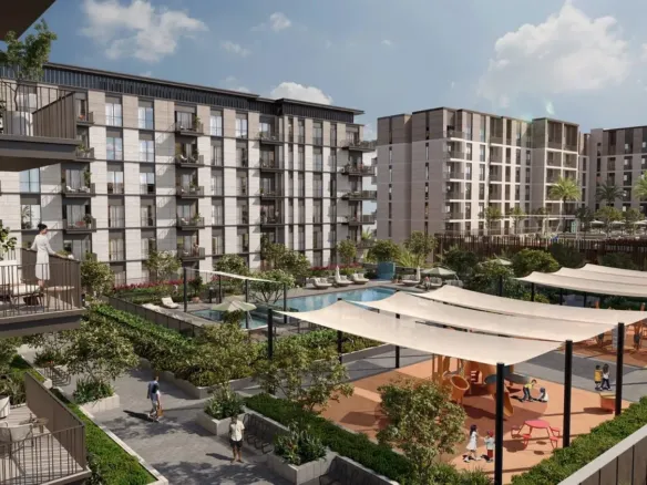Layla Residences — внутренний двор