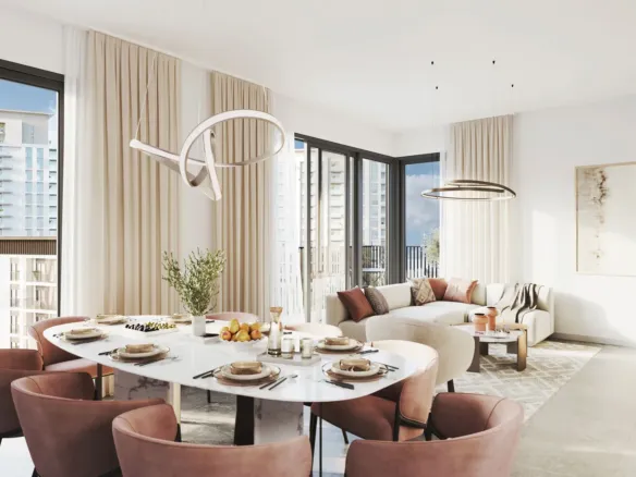 Layla Residences — интерьер гостиной