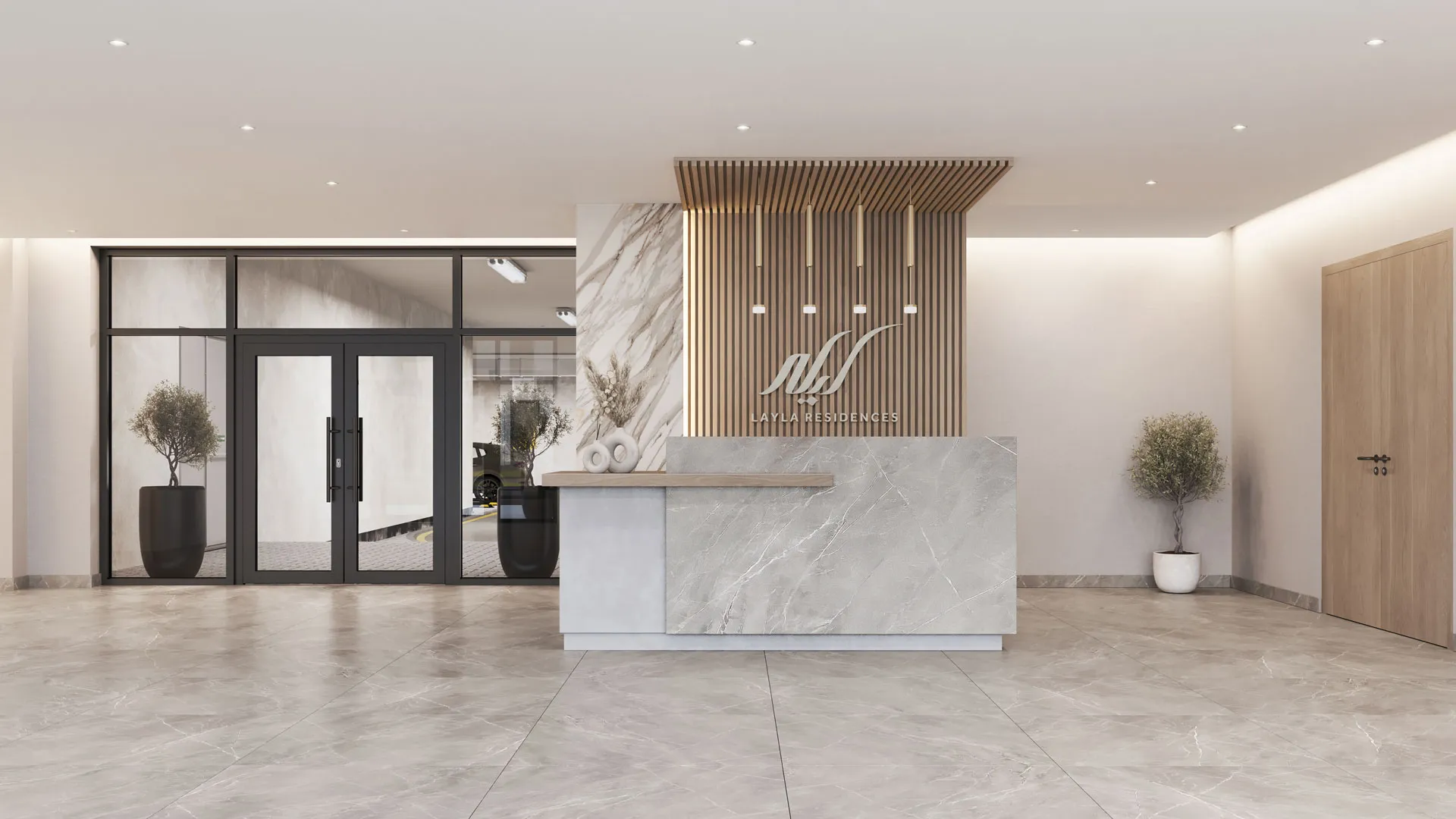 Layla Residences — лобби