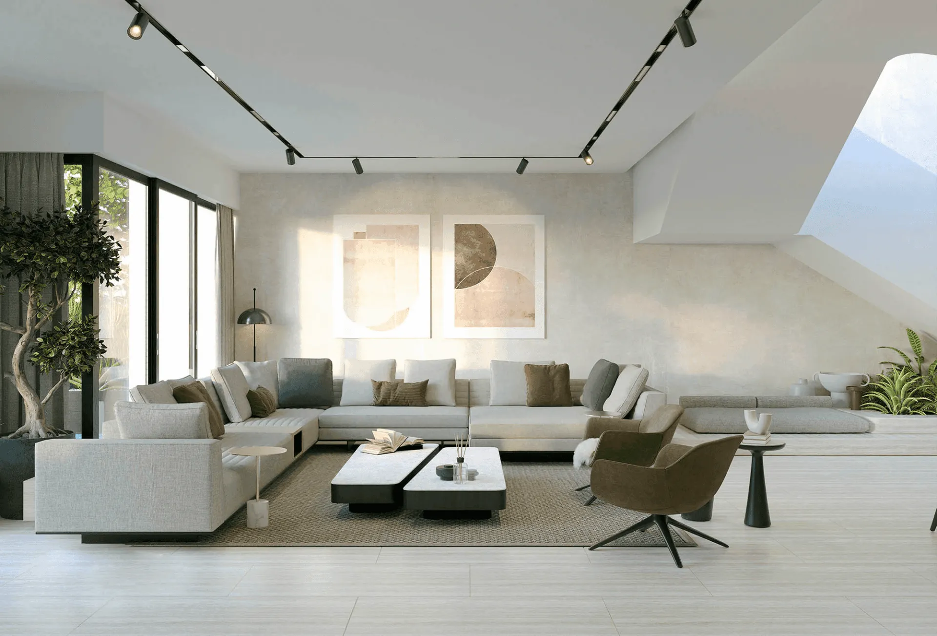Le Parc Homes II — интерьер гостиной