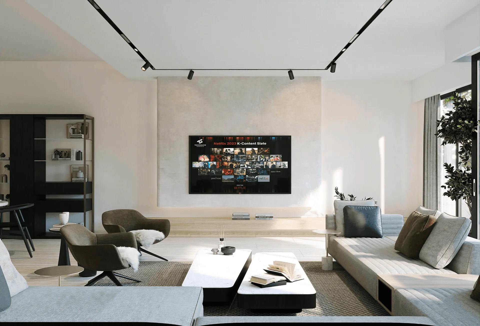 Le Parc Homes II — гостиная