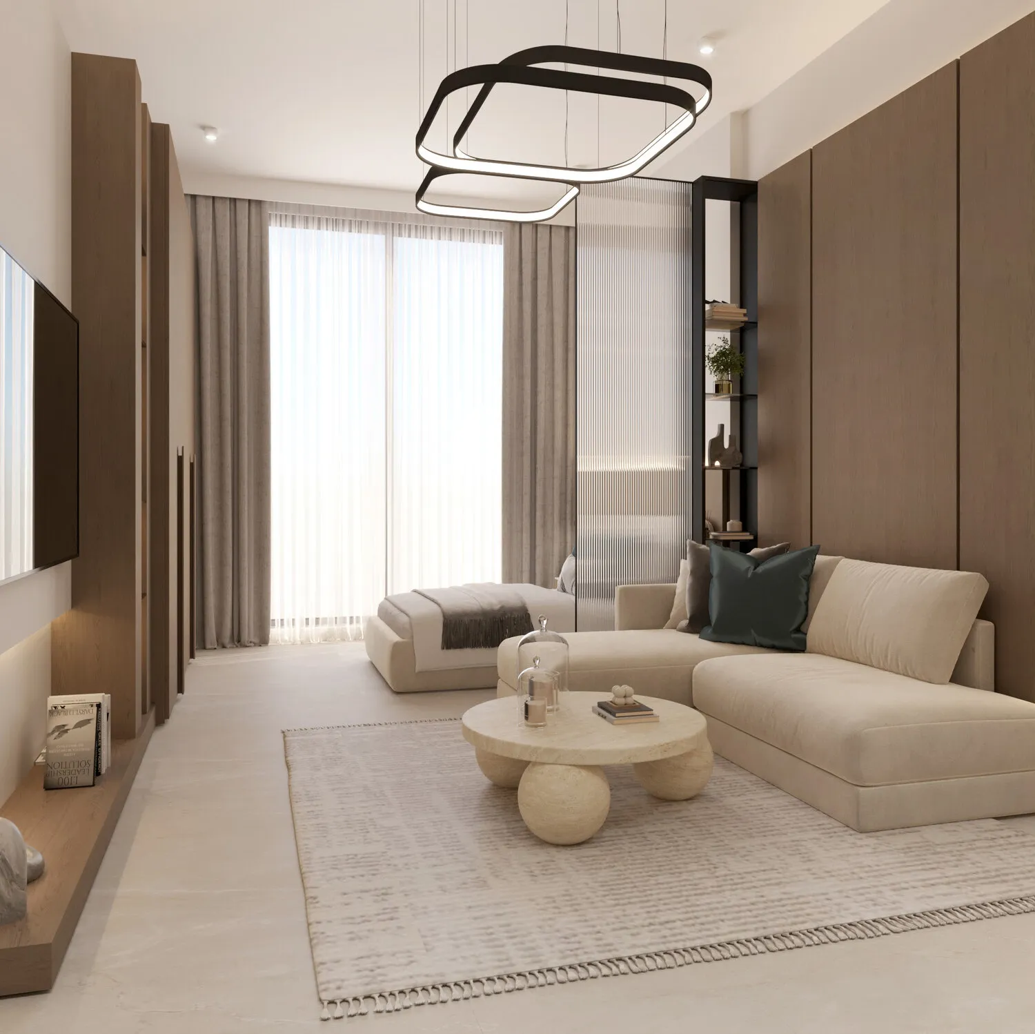 Lilian Residences — интерьер гостиной, фото 6