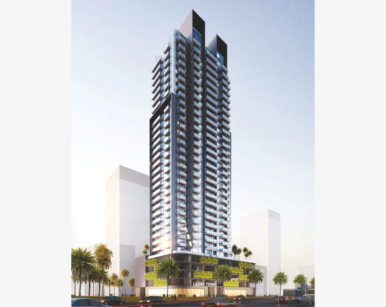 Lilium Tower в районе JVT (Джумейра Вилладж Трайангл) — фото 1