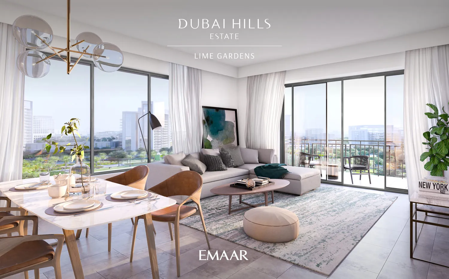 Lime Gardens — интерьер гостиной