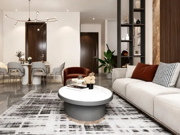 Lincoln Star Residence 2 — интерьер гостиной