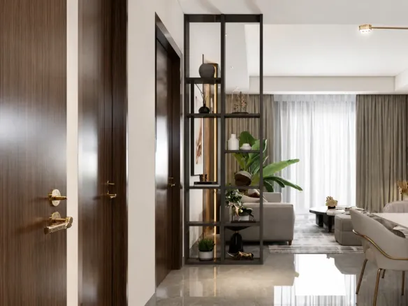 Lincoln Star Residence 2 — интерьер гостиной, фото 7