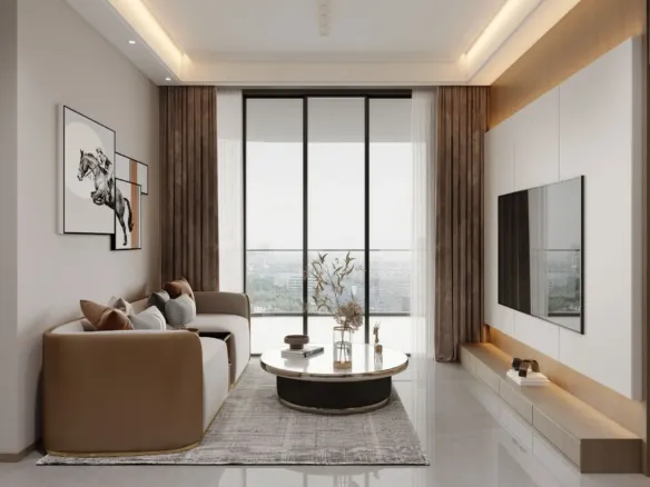 Listone Residence — интерьер гостиной, фото 14