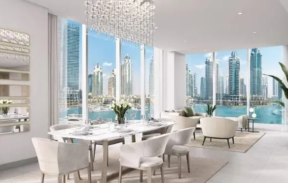 LIV Marina — интерьер гостиной