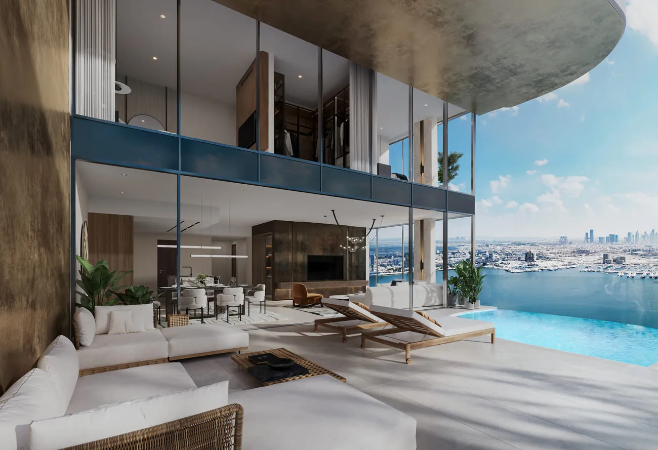 LIV Maritime — терраса с бассейном