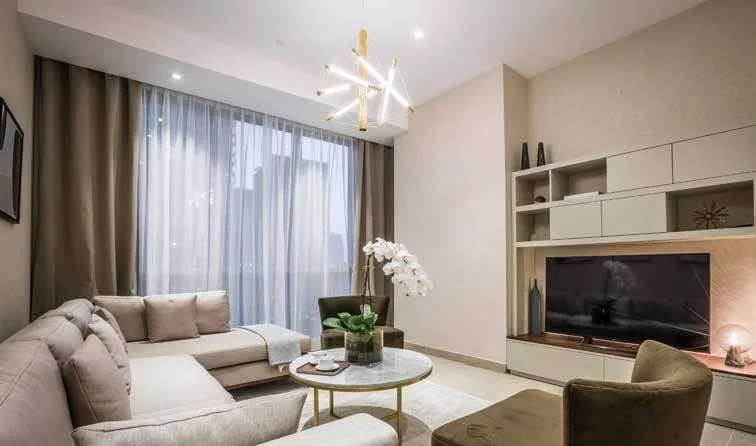 LIV Residence — интерьер гостиной