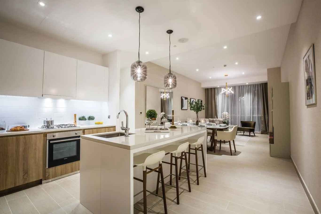 LIV Residence — кухня-гостиная