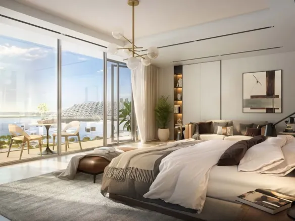 Louvre Abu Dhabi Residences — спальня