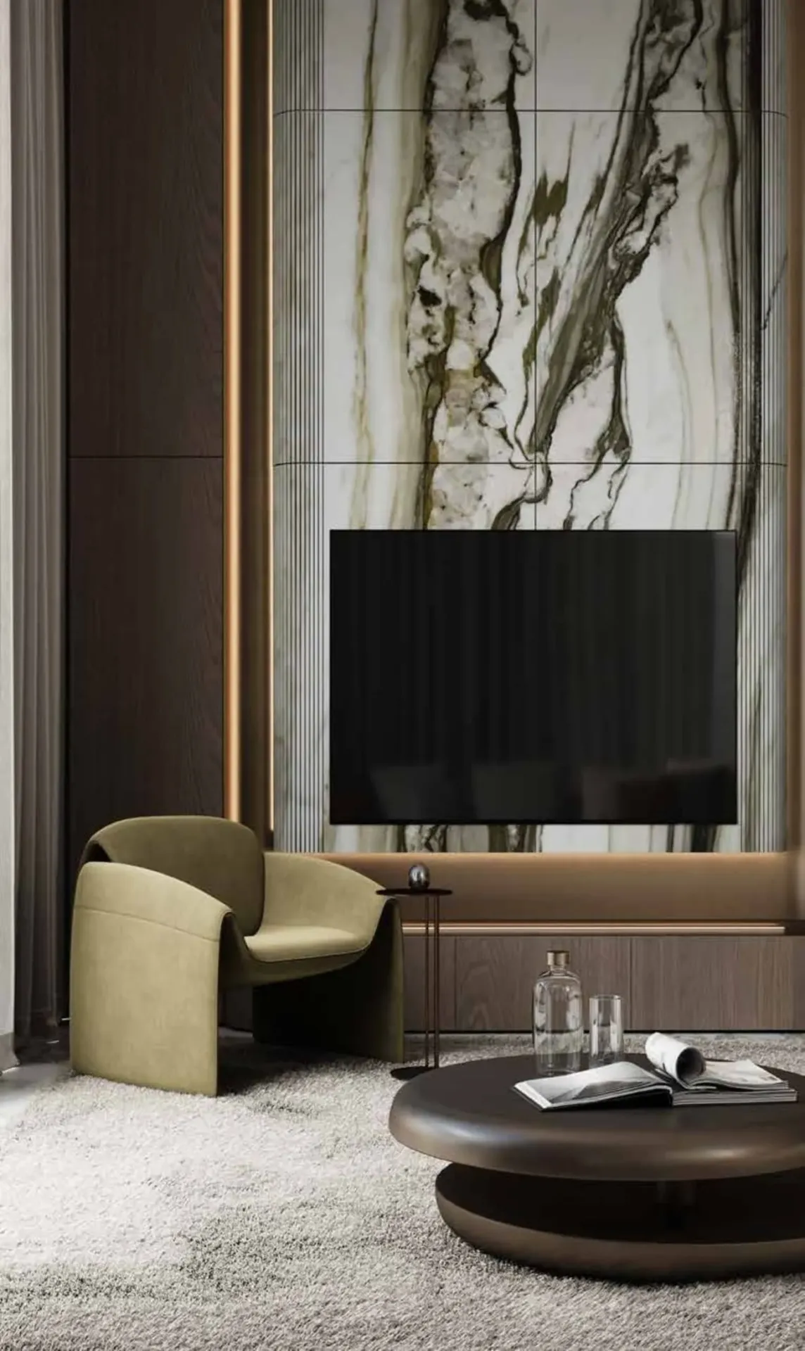 Lua Residences — интерьер гостиной, фото 15