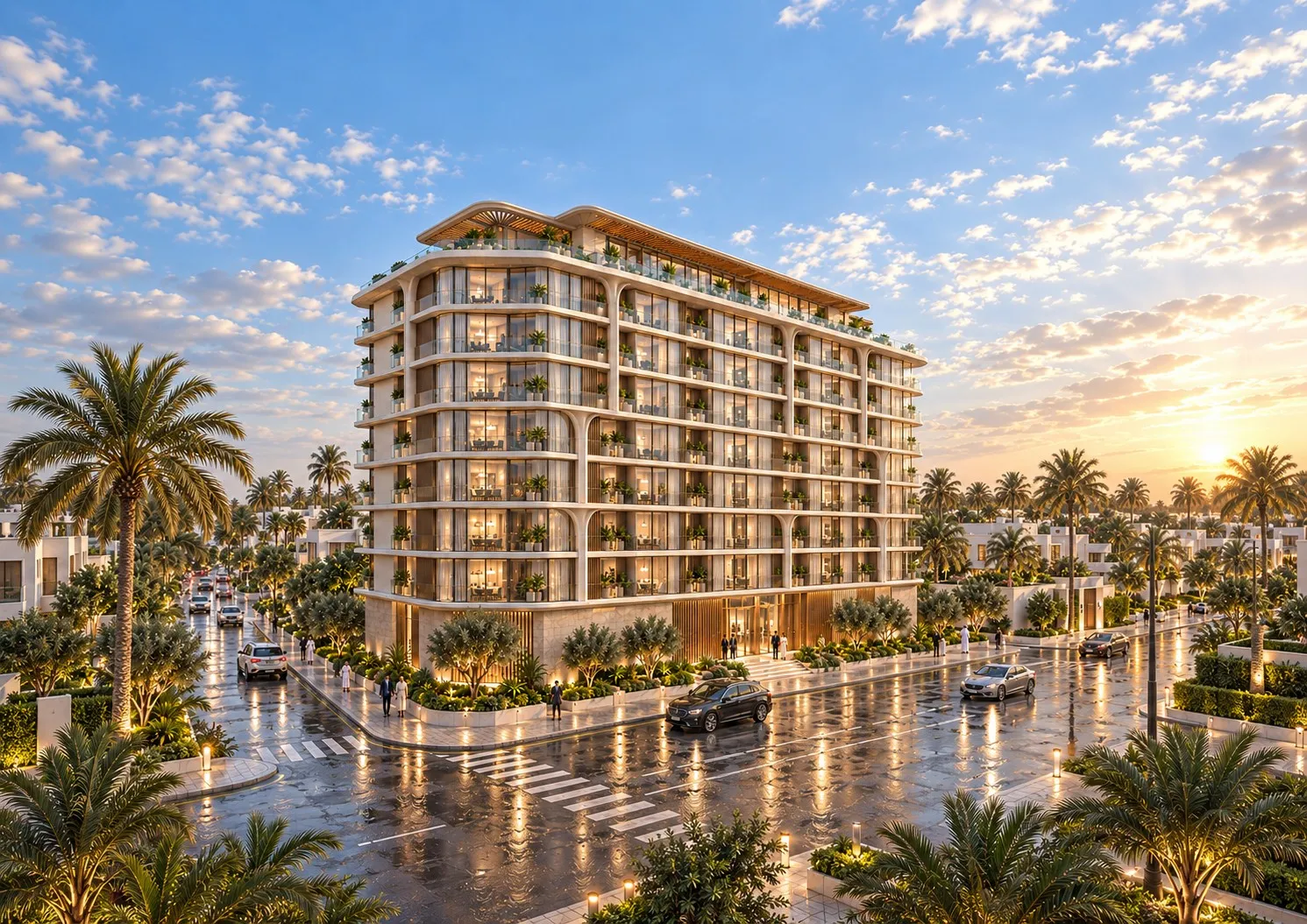 Lunara Tower в районе Маджан — фото 1