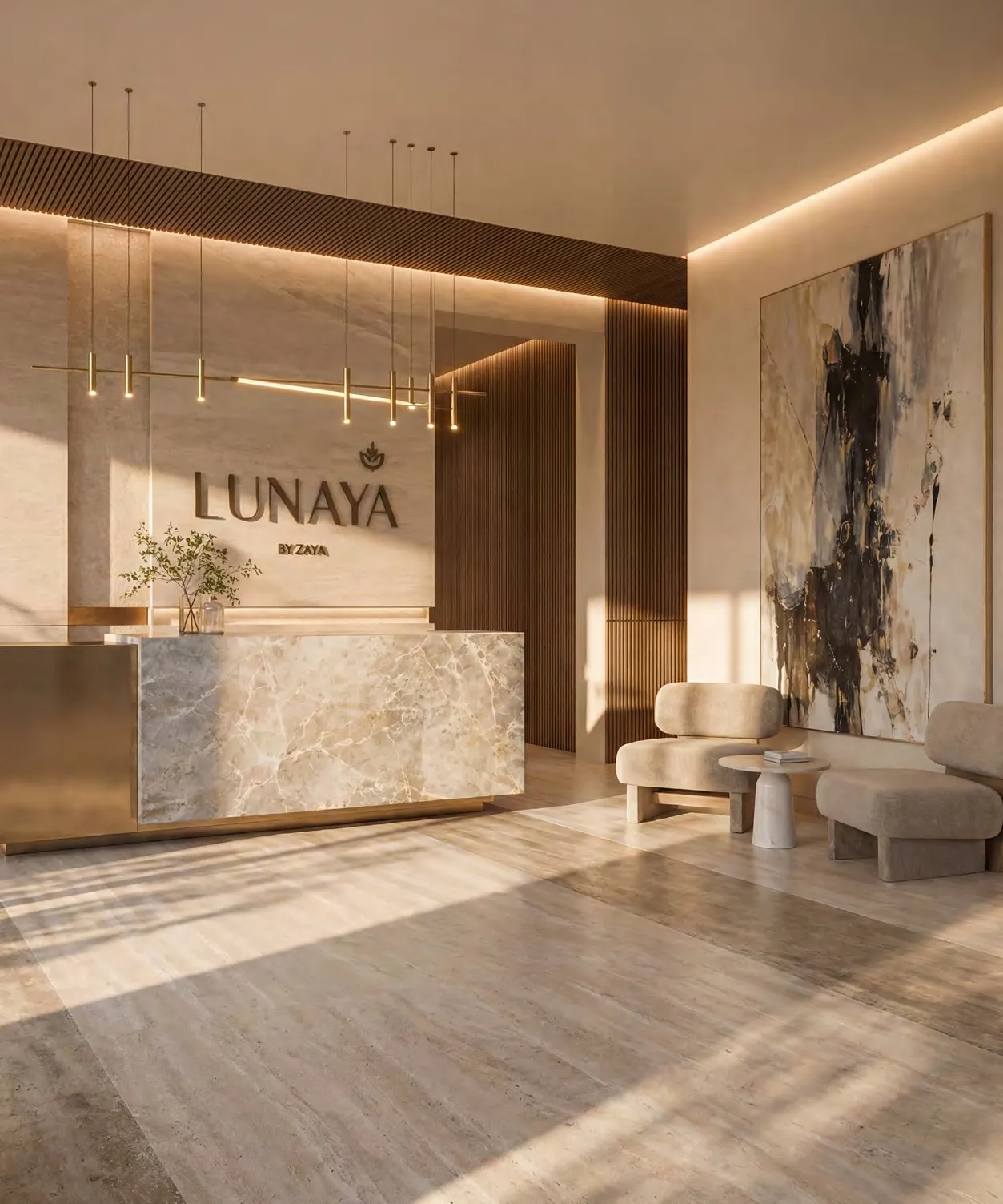 Lunaya Terraces — лобби
