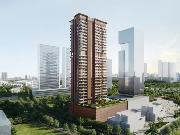 Luxor Tower в районе JVC (Джумейра Вилладж Серкл) — фото 1