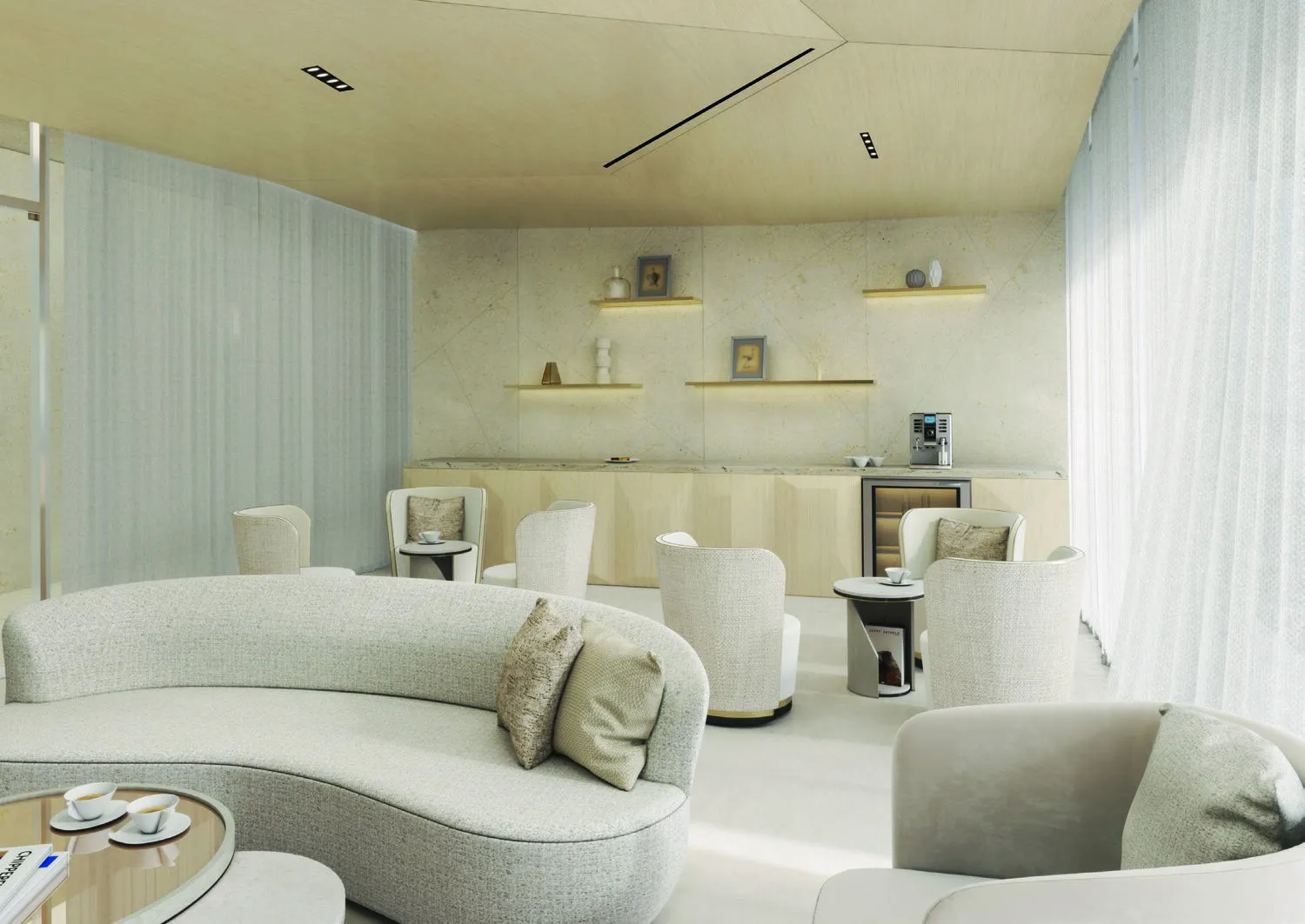 Luxury Canal Residences — лаунж-зона