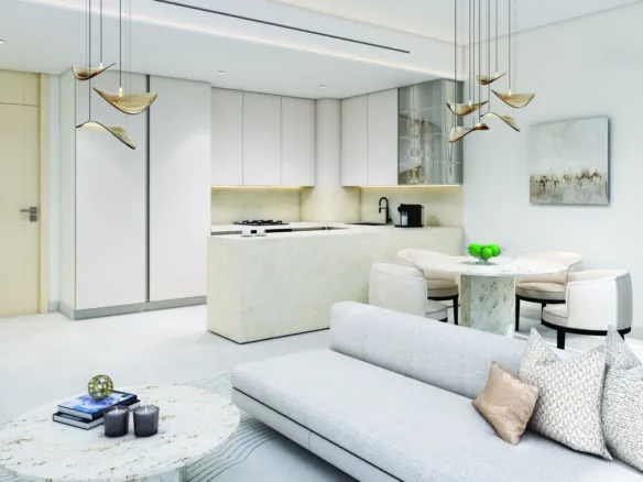 Luxury Canal Residences — кухня-гостиная