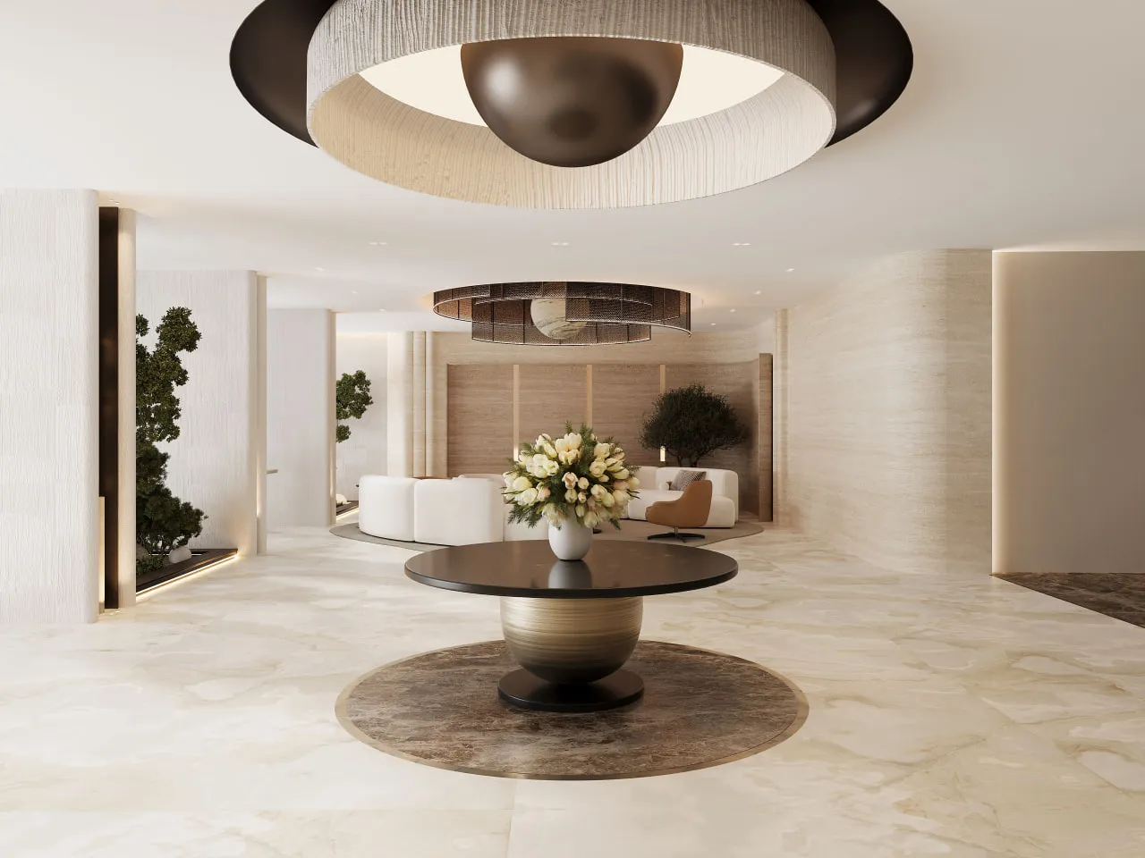 Luzora Residence — лобби