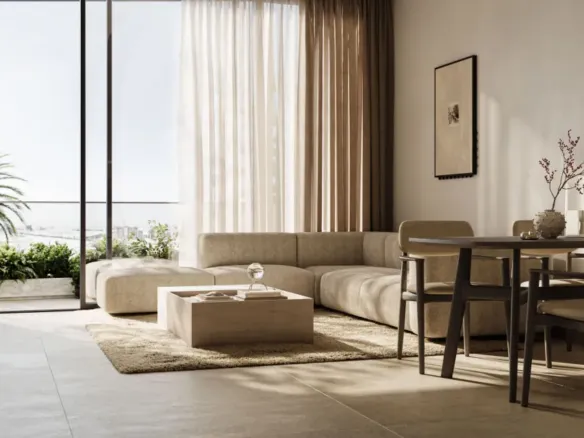 Luzora Residence — интерьер гостиной