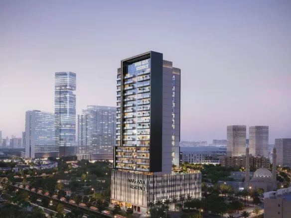 Maas Azurline Residences в районе JVC (Джумейра Вилладж Серкл) — фото 1