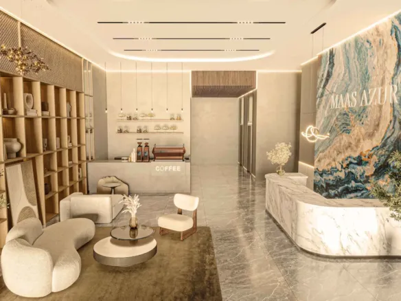 Maas Azurline Residences — лобби