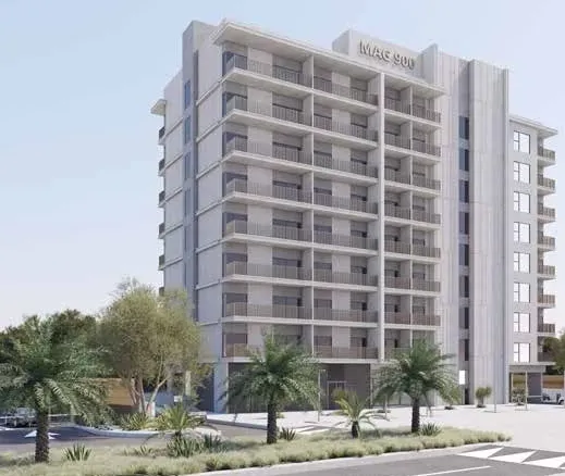 Mag City Residential — фасад здания